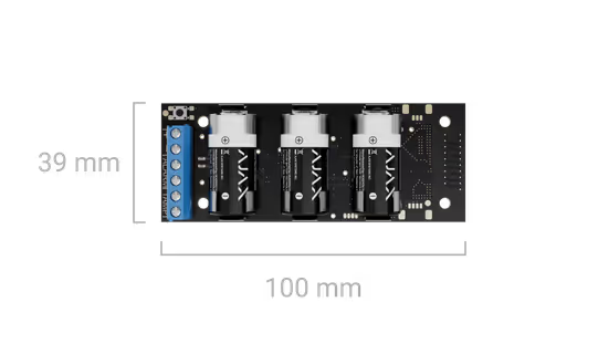 AJAX#30675 Ajax Transmitter Jeweller Wireless Integration Module for One Wired Device