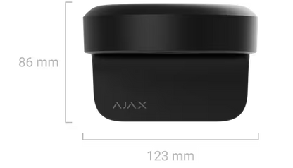 AJAX#168235 Ajax MountCam A1 Black Wall Mount Bracket for Security Cameras