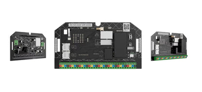 AJAX#124108 Ajax Superior Hub Hybrid (4G) Without Casing – Hybrid Fibra &amp; Jeweller Alarm Control Panel Board with Dual SIM 4G, Ethernet &amp; Photo Verification