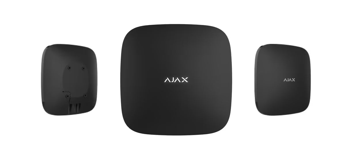 Ajax AJAX#80001 StarterKit – Wireless Security Alarm Kit with Hub 2, MotionProtect Sensors, SpaceControl Remote and HomeSiren (White/Black)
