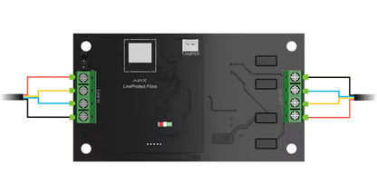 AJAX#61384 Ajax Superior LineProtect Fibra Protection Module| Surge, Overvoltage &amp; Sabotage Protection