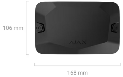 AJAX#63138 Ajax Superior Fibra Case A (106) White / Black – Protective Module Enclosure for LineSplit Fibra, LineProtect Fibra &amp; MultiRelay Fibra