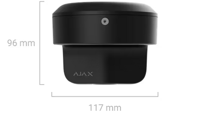 AJAX#168238 Ajax MountCam B1 Wall Mount Bracket for Security Cameras – White / Black