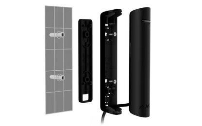 AJAX#61340 Ajax Superior DoorProtect G3 Fibra Opening Detector with Shock, Tilt &amp; Magnetic Masking Protection White / Black