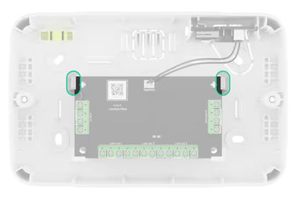 AJAX#63138 Ajax Superior Fibra Case A (106) White / Black – Protective Module Enclosure for LineSplit Fibra, LineProtect Fibra &amp; MultiRelay Fibra