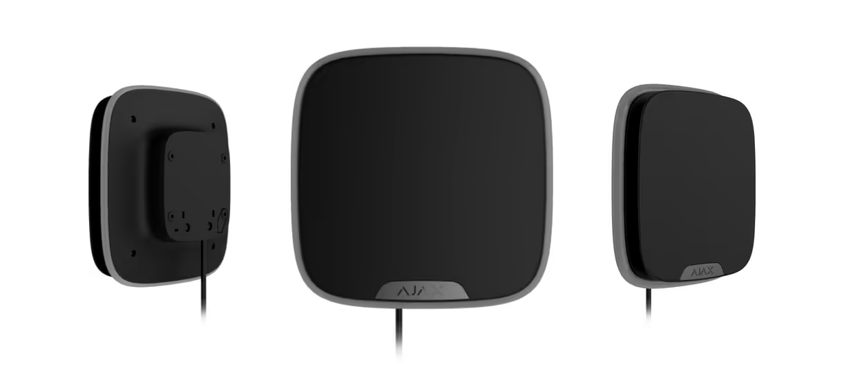 AJAX#82400 Ajax Superior StreetSiren DoubleDeck Fibra Wired Outdoor Security Siren with Custom Branding White / Black