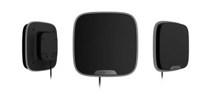 AJAX#82400 Ajax Superior StreetSiren DoubleDeck Fibra Wired Outdoor Security Siren with Custom Branding White / Black