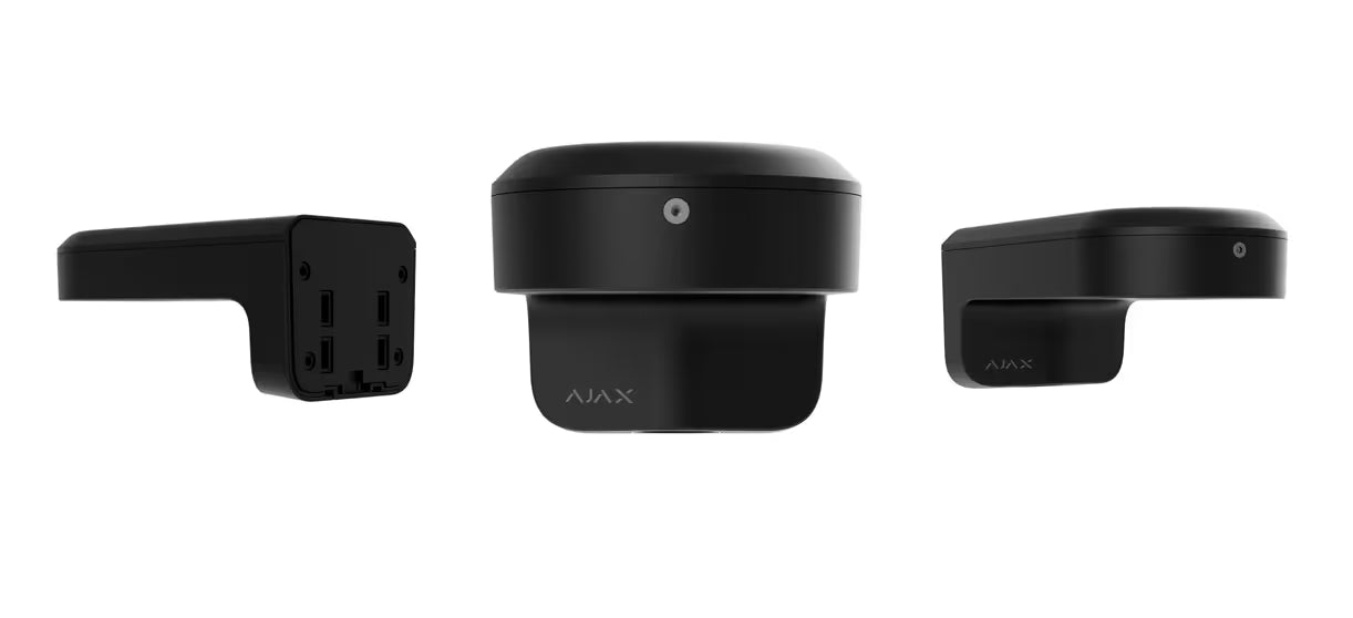 AJAX#168238 Ajax MountCam B1 Wall Mount Bracket for Security Cameras – White / Black