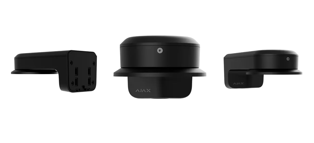 AJAX#168240 Ajax MountCam B2 Wall Mount Bracket for Security Cameras – White / Black