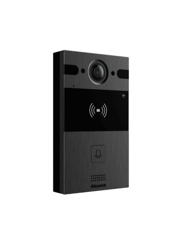 Akuvox R20A Black – Compact SIP Video Door Phone with 2MP Camera & RFID Access