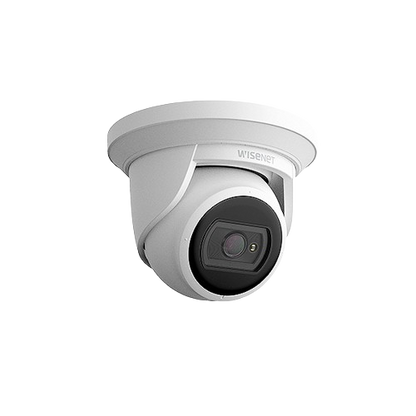 WISENET A Series 2X Camera Kit CT-ARN-410S Hanwha Vision 4CH 8MP H.265 AI NVR CT-ANE-L7012R Hanwha Vision 4MP H.265 NW IR Flateye Camera CCTV Kit