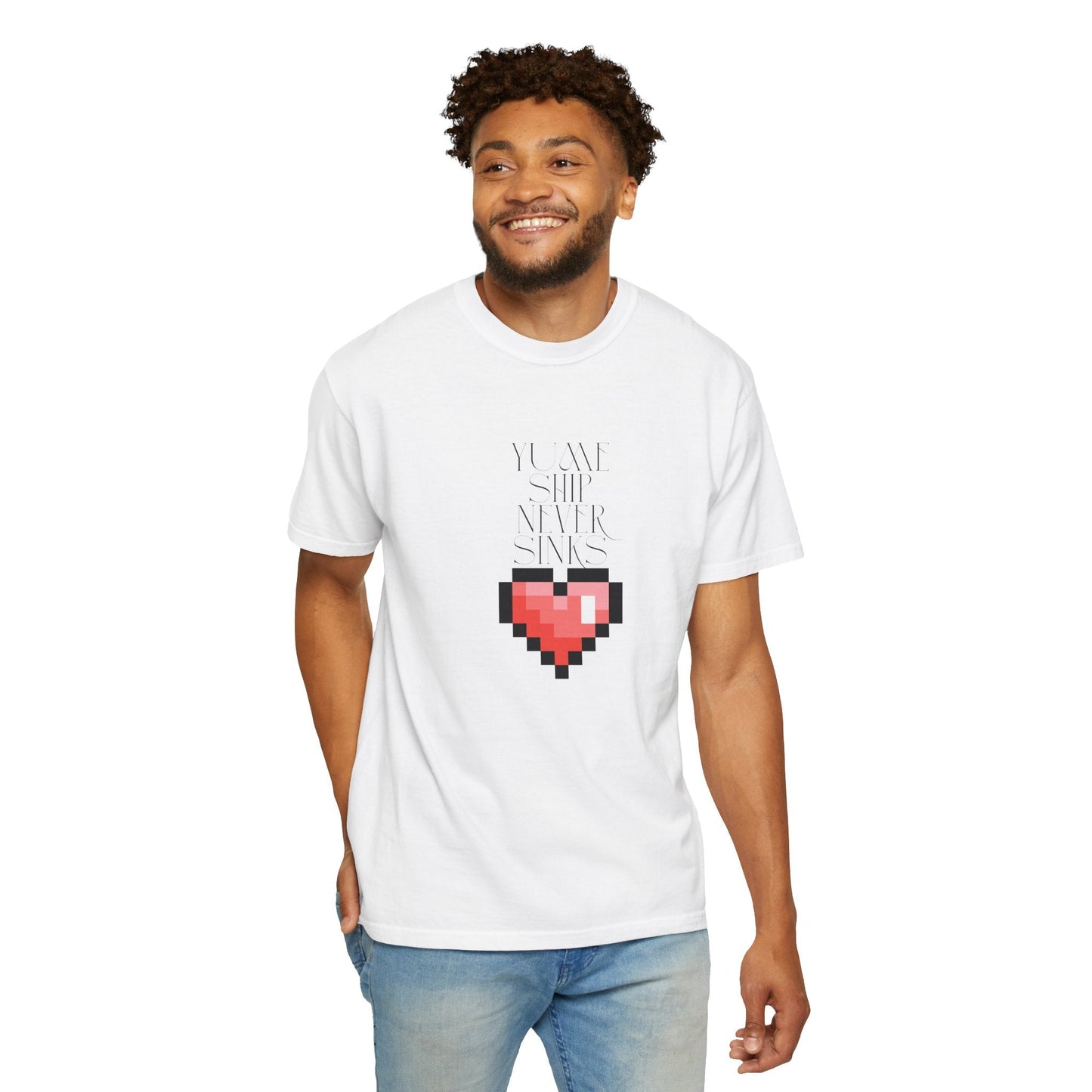 Pixel Heart Unisex Tee  Retro 8 Bit Gaming Shirt |By Aprasi