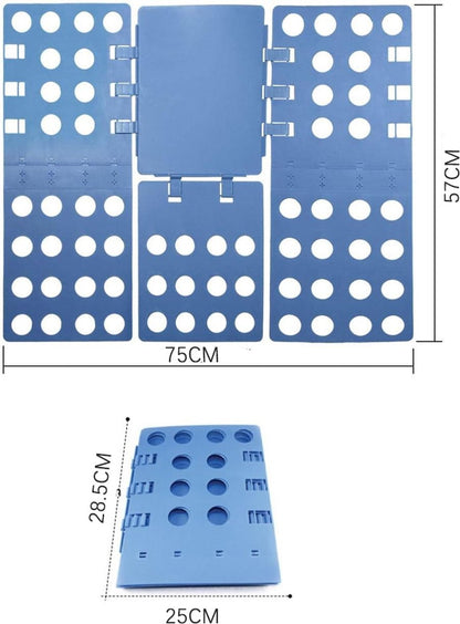 Clothes Folding Board - Laundry Folding Board - Folding Board - Folding Aid - Clothes Folder - Folding Aid - Shirt Organizer - Folding Board Folder - Flipfold - Folding Board for Shirts, Shirts, and Sweaters - Fold All Your Clothes Quickly and Easily - Bl