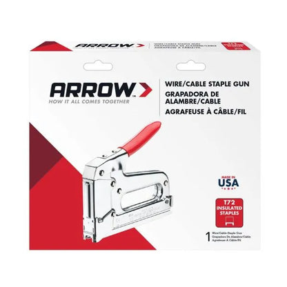 ARROW T18™ Wiring Staple Gun – Professional Low Voltage Cable Tacker