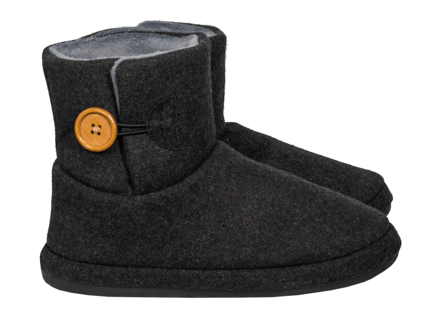 Charcoal Ugg Boot Unisex Arch Supporting Slippers