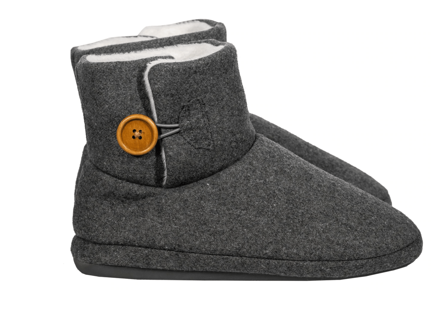 Wolf Grey Ugg Boot Arch Supporting Slippers