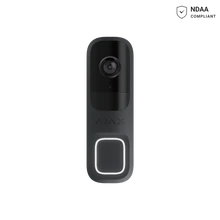 AJAX Wireless Smart Doorbell – White | Secure, Stylish &amp; Reliable Home Entry Alert System - AJAX#116897