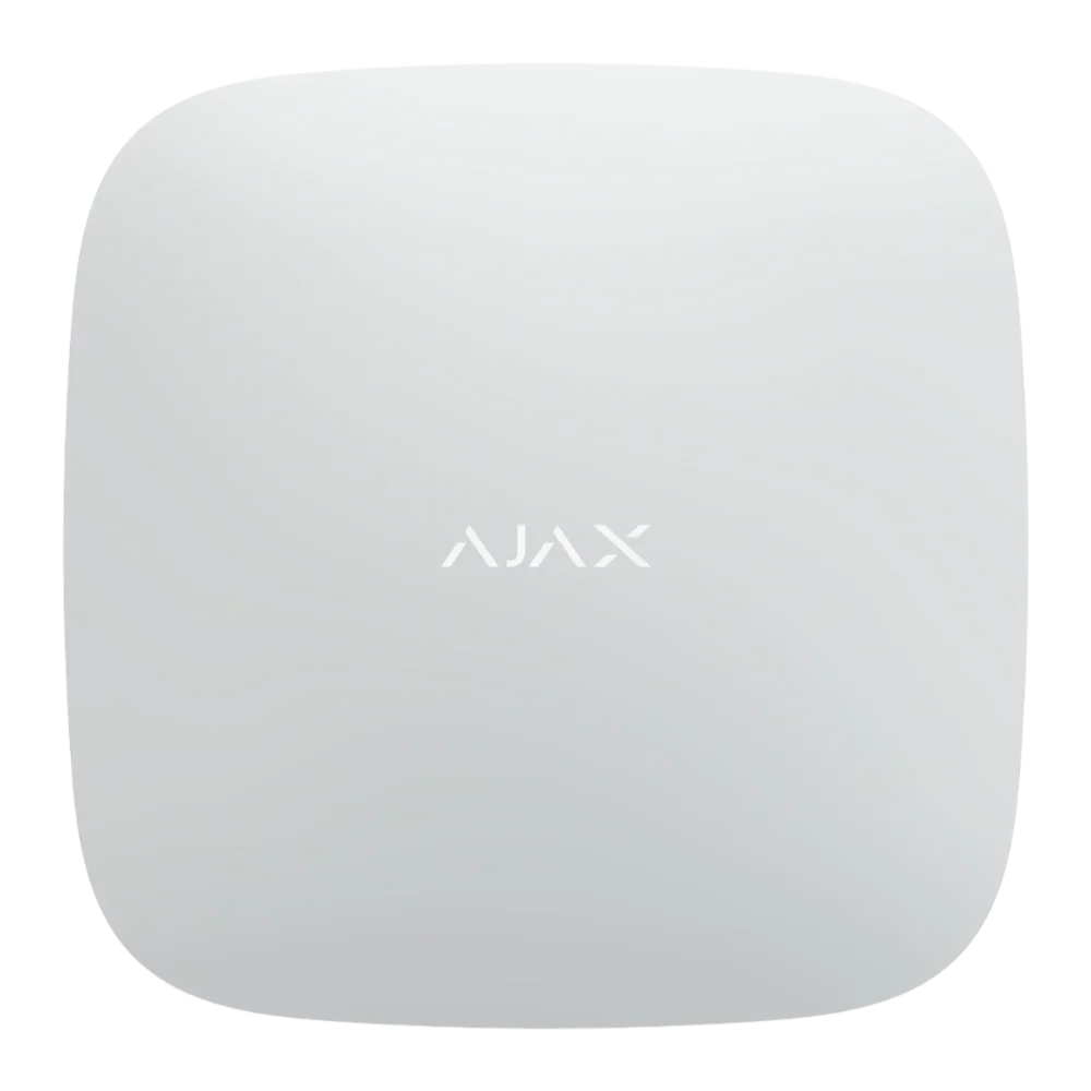 AJAX HUB 2 PLUS JEWELLER WHITE Wireless Security Control Panel Wi-Fi Ethernet LTE – AJAX#30639