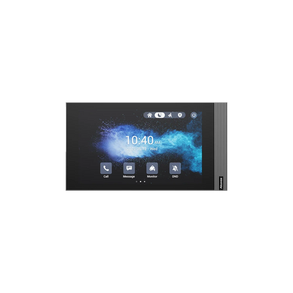 Akuvox S562W 7 Inch WiFi 6 Indoor Monitor, SIP Video Intercom Touch Screen Panel with PoE, Linux OS & Smart Home Integration Black/White