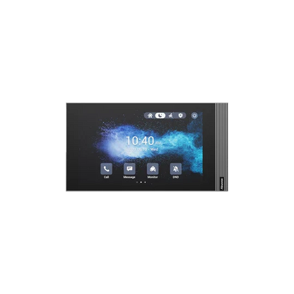 Akuvox 7″ Linux Indoor Monitor – Compact SIP Intercom, Touchscreen, PoE/12V Power, Surface Mount (Grey) SKU:S562-SEC