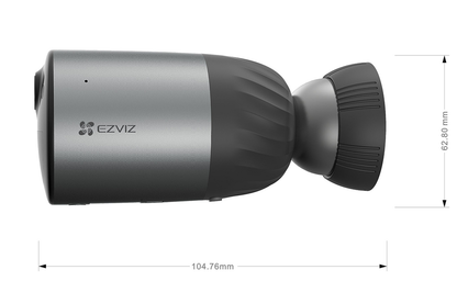 EZVIZ BC1c Pro 8MP 4K (AOV Version) Standalone Smart Wi-Fi Home Battery CCTV Camera – Type-C