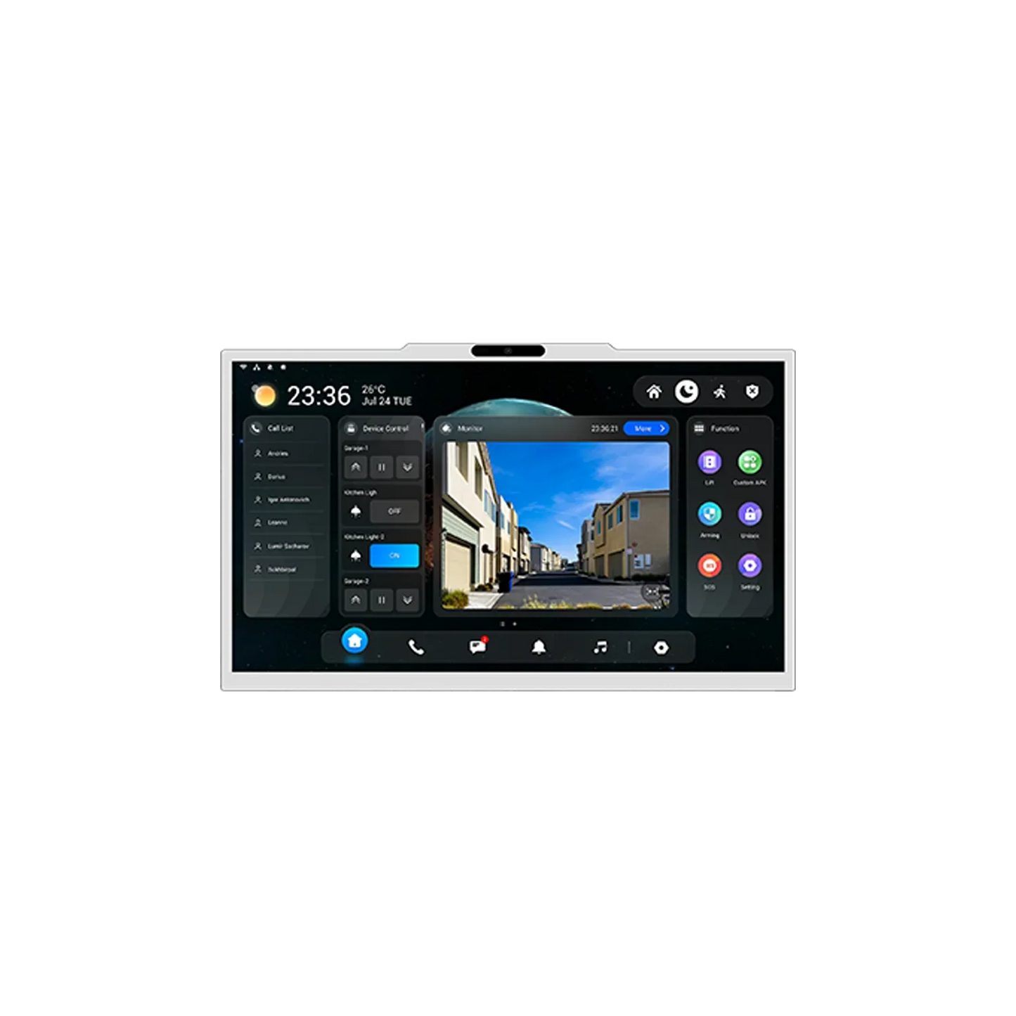 Akuvox X937A 15.6″ Indoor Monitor with Android 14 OS – Full HD Display, Wi-Fi 6, HDMI NVR Integration (Grey) SKU:X937A-SEC