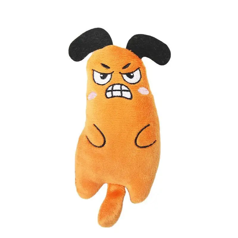 Cat Dog Mouse Crinkle Kicker Plush Toy  Soft Stuffed Animal 16cm Cute Animal Plushie Gift