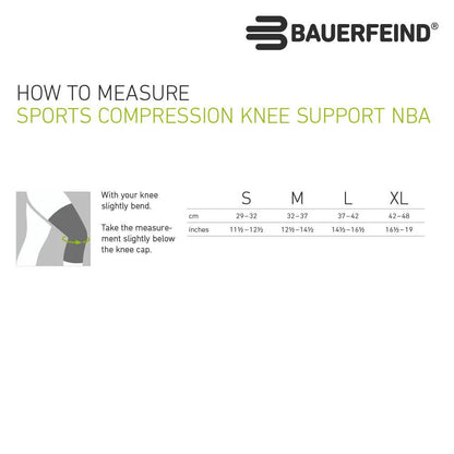 NBA Sports Compression Knee Sleeve - Team Edition