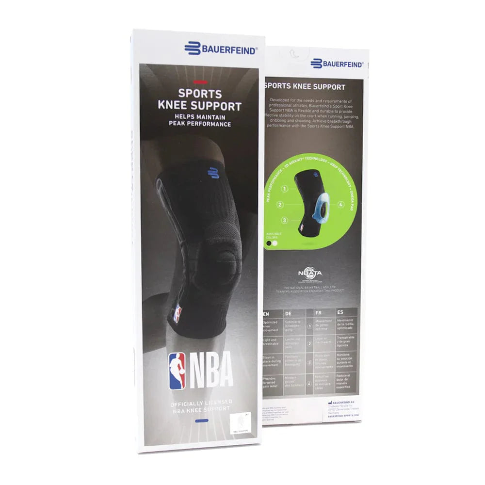 Official NBA Sponsored Sports Knee Support Brace | Black