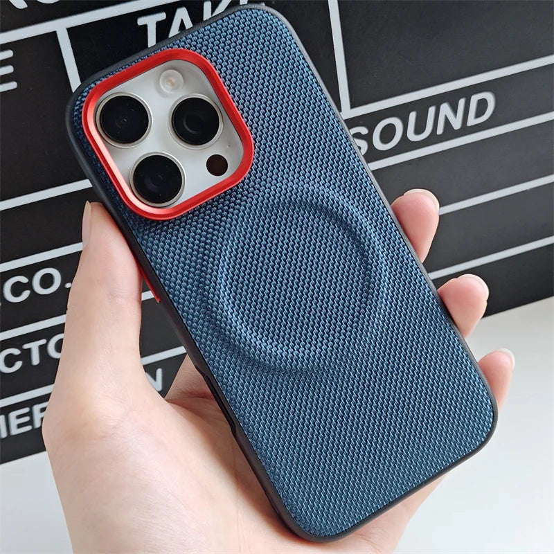 PU Leather MagSafe iPhone Case