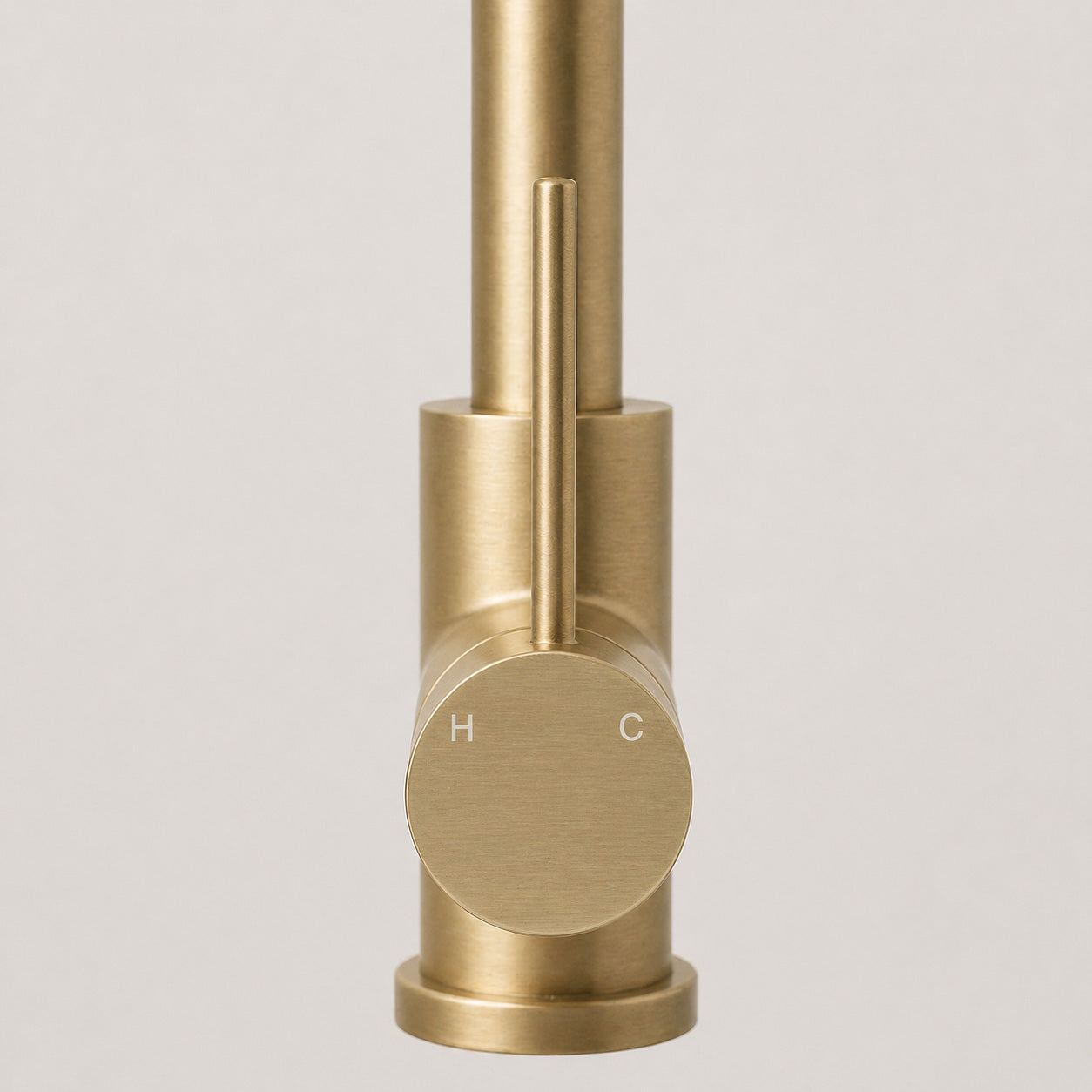 Reno Kitchen Mixer - Brushed Brass