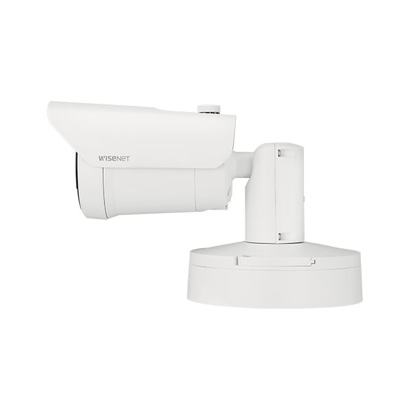 Hanwha Vision Wisenet X-CORE HV-XNO-C6083R 2MP IR Bullet AI Network Camera | 2.8–12mm Varifocal Lens | 60fps | IP67 IK10 | AI Analytics x series