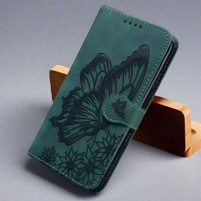 iPhone Butterfly Leather Wallet Case