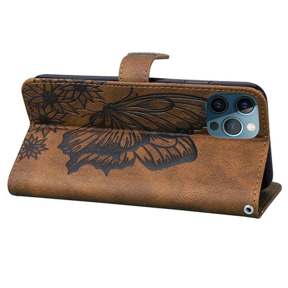 iPhone Butterfly Leather Wallet Case