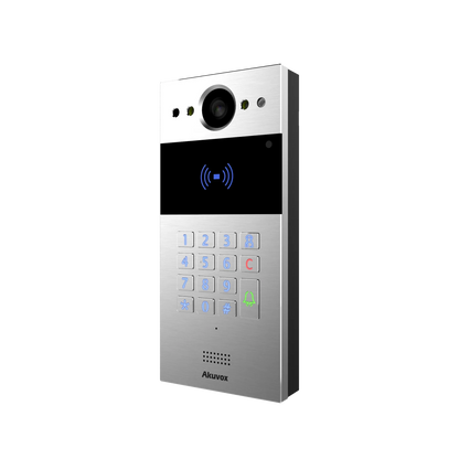 Product Title Akuvox R20K Keypad IP Video Door Phone – 2MP Camera, SIP, Dual-Frequency RFID, H.265, PoE, Surface & Flush Moun SKU:R20K-SEC