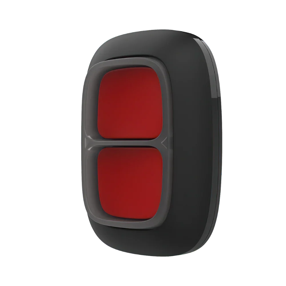AJAX#30623 – Ajax DoubleButton Jeweller Wireless Hold-Up / Panic Button (Black)