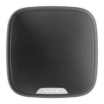 AJAX StreetSiren Jeweller White/Black Wireless Outdoor Siren 113dB IP54 – AJAX#30672