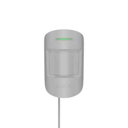 AJAX#44405 Ajax Superior MotionProtect Fibra Wired PIR Motion Detector – White / Black