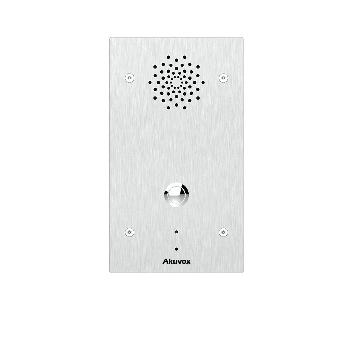 Akuvox E21A SIP Vandal-Resistant Audio Call Station – 316 Stainless Steel, Panic Button, Dual Relays, IP65, Surface Mount