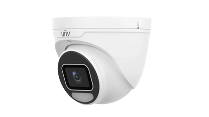 Uniview IPC3638SE-ADF28K-WP-I1 8MP OwlView Plus ColorHunter Fixed Turret Network Camera with Wise-ISP & Warm Light (2.8mm Lens)
