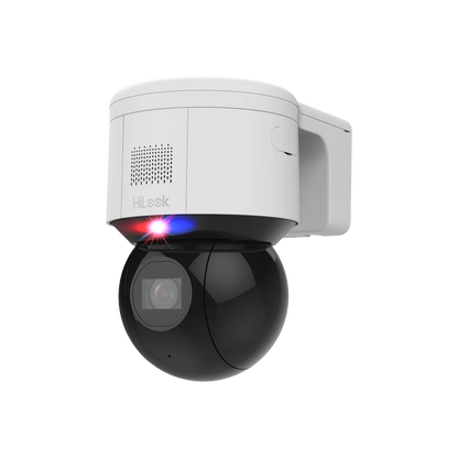 HiLook PTZ-N3404LIU/SL 4MP 4× Zoom Intelligent Network PTZ All-in-One Camera with Human/Vehicle Detection, Auto Tracking & Two-Way Audio – IP66 Rated