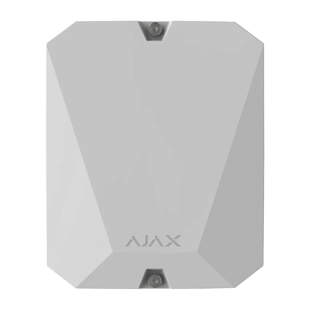 AJAX#30662 Ajax MultiTransmitter Jeweller White/Black Wireless Integration Module for 18 Wired Zones