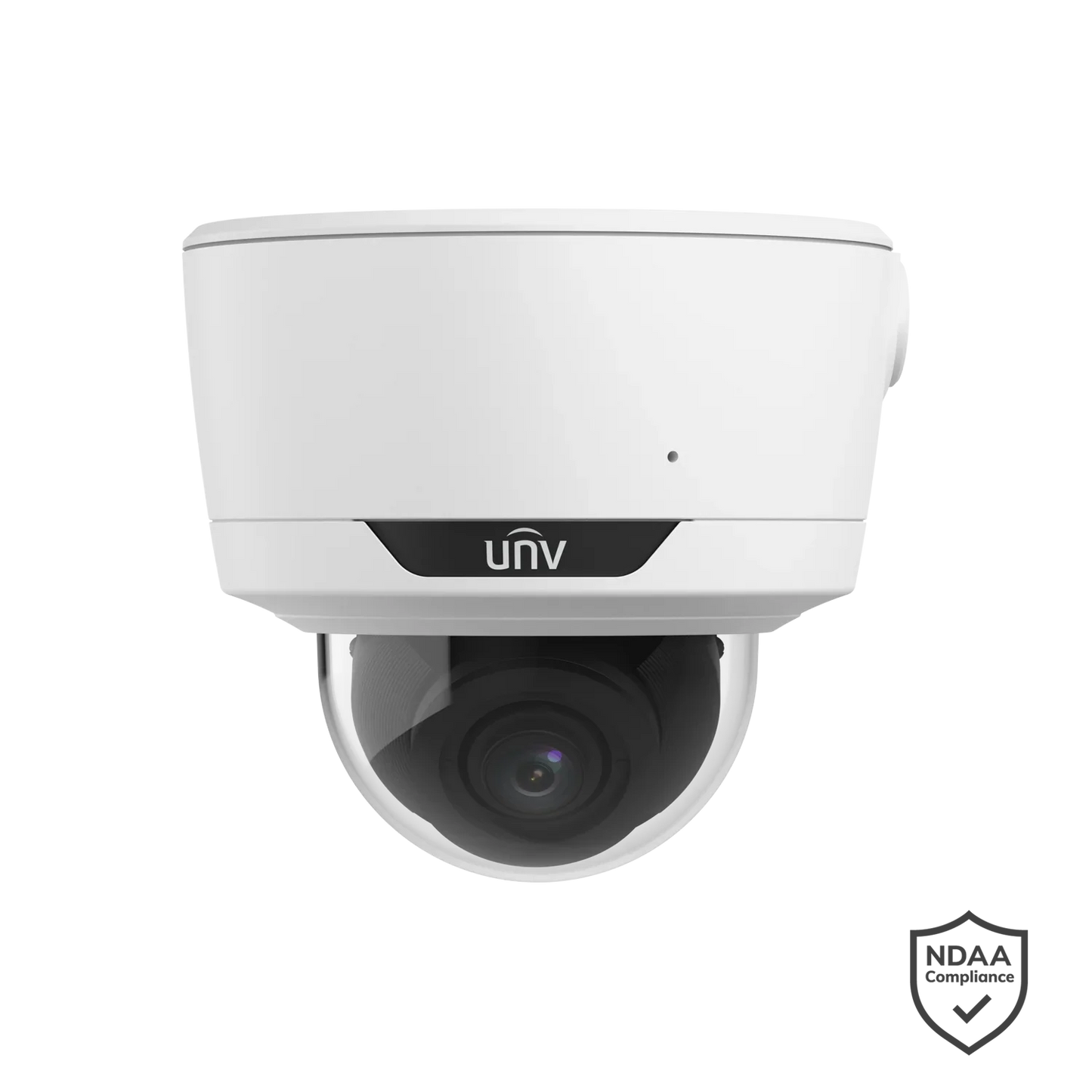 Uniview IPC3735SS-ADZK-I1 5MP LightHunter IR Varifocal Dome Network Camera, 2.8mm, SD Card, WDR, Warm Light 40m, Built-in Mic, Prime Series