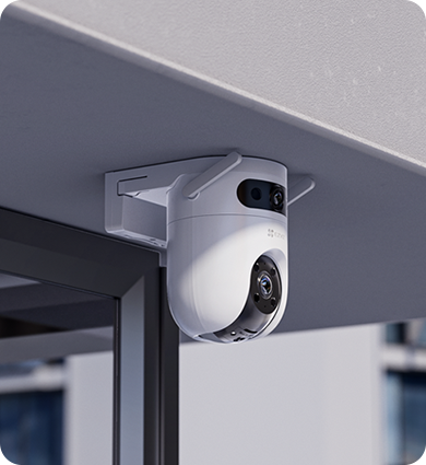 EZVIZ H9c Dual 2K Dual-Lens Pan & Tilt Wi-Fi Camera – Smart All-Round Home Security with AI Detection – Dual‑Lens 360°