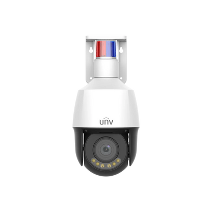 Uniview IPC6324LWH-AX5C-VG2 4MP Tri-Guard OwlView PTZ Network Camera with 5X Zoom, ColorHunter, Smart Tracking, and Built-in Audio CCTV