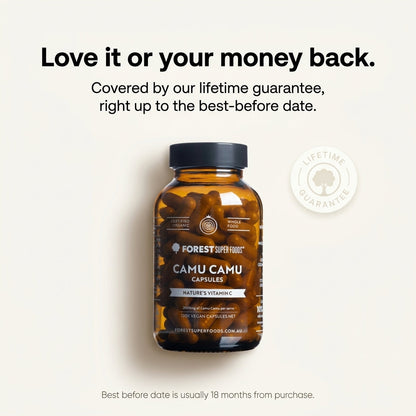Certified Organic Camu Camu Berry Capsules