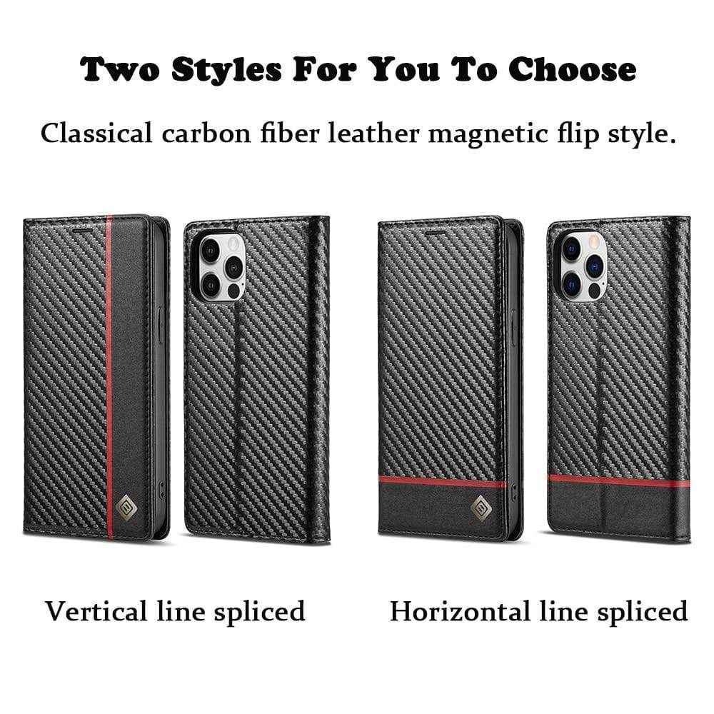 iPhone Carbon Fiber Wallet Case