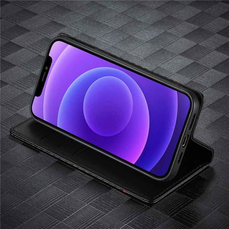 iPhone Carbon Fiber Wallet Case