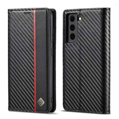 Samsung Carbon Fiber Wallet Phone Case