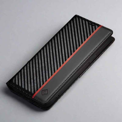 Samsung Carbon Fiber Wallet Phone Case